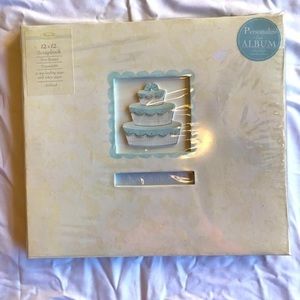 Marcella by Kay 12x12 Wedding Scrapbook-Blue-NWOT